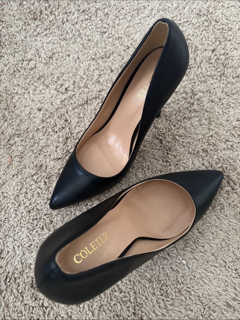 Black Stiletto Heels